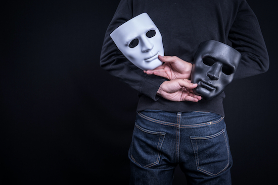 Masks In hands | Great White