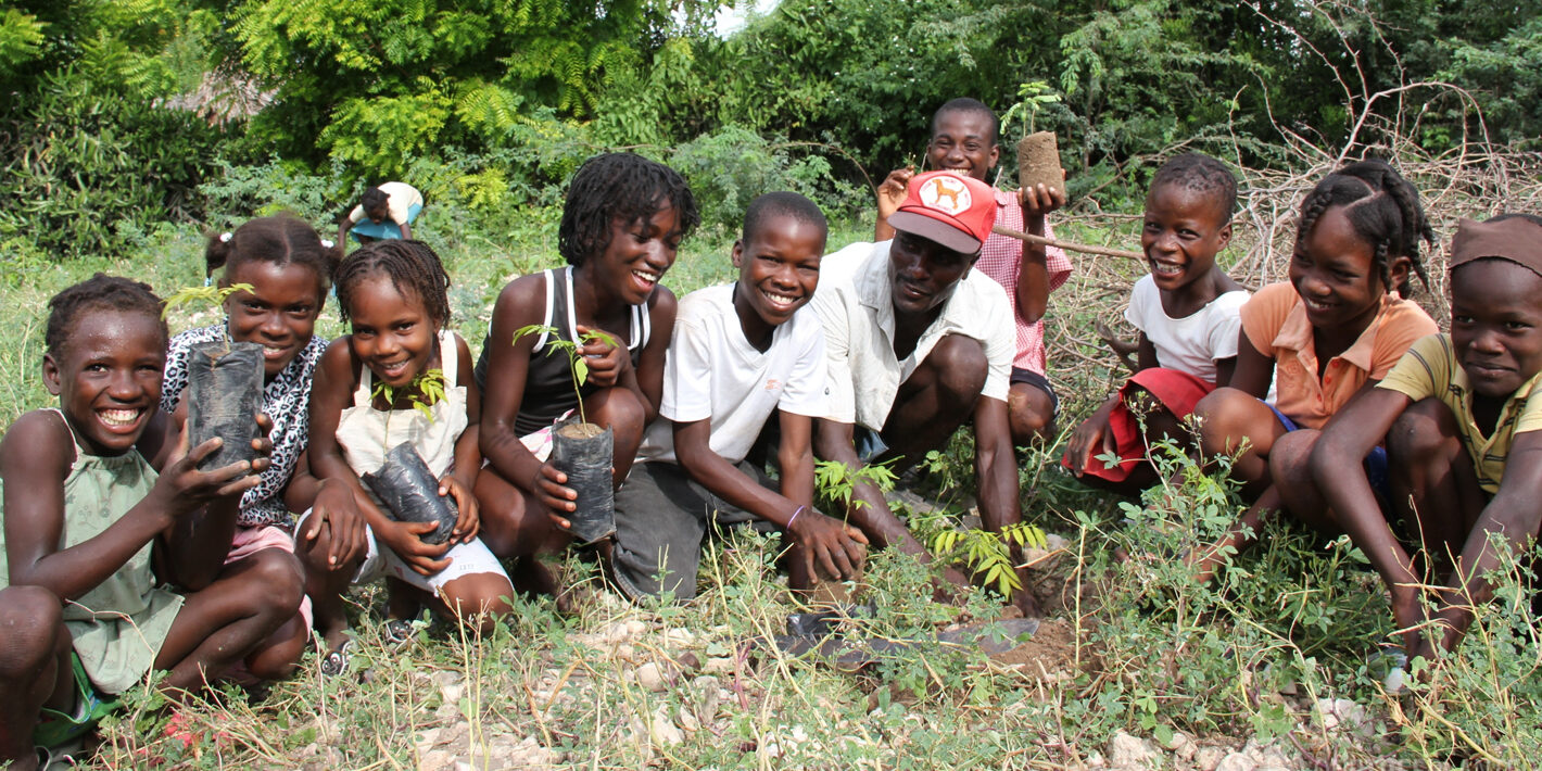 People Planting Trees | Paper Shredding Services