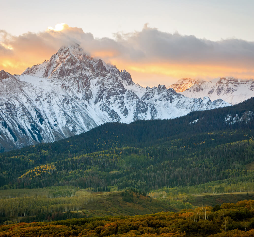 Snow Covered Mountains | Paper Shredding Services